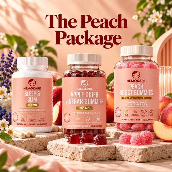 The Peach Package — 3-Product Daily Routine