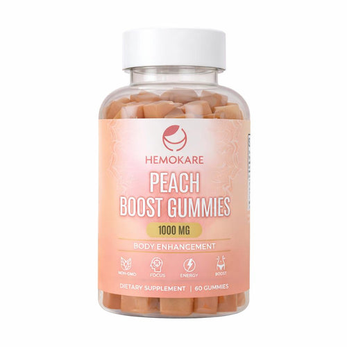Peach Boost Gummies – Body Confidence Support