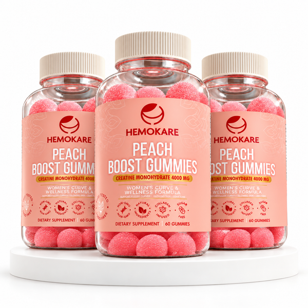 Peach Boost Gummies — 45-Day Trio (The Peach Cycle™)