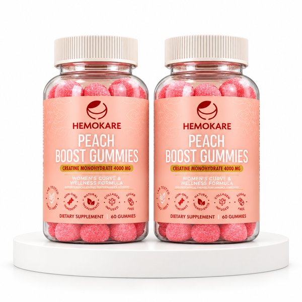 The Snatched Bundle — Peach Boost Gummies (2 Bottles)