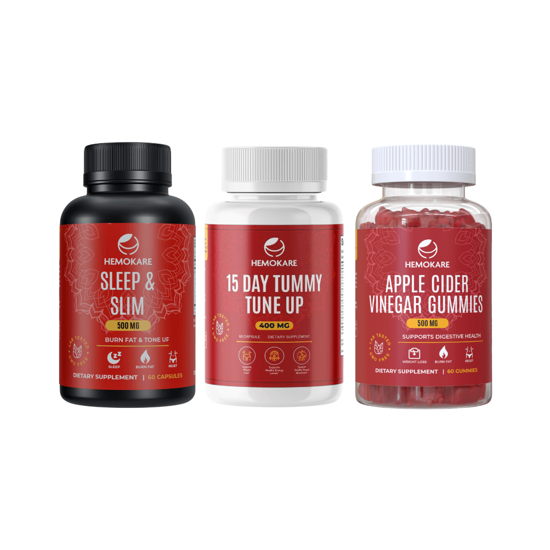 Clean Sleep System – Evening Detox & Gut Support Trio