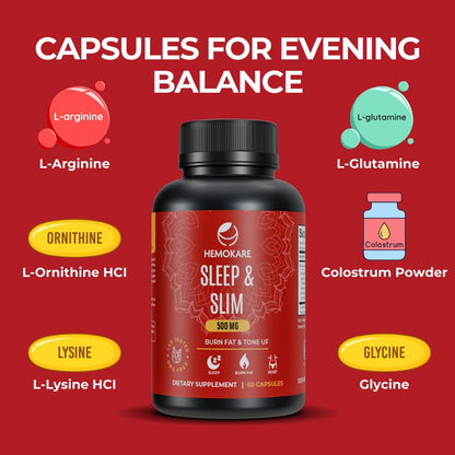 Sleep & Slim – Evening Wellness Capsules