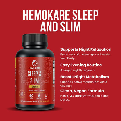 Sleep & Slim – Evening Wellness Capsules