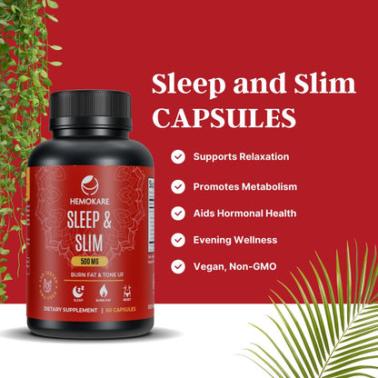 Sleep & Slim – Evening Wellness Capsules